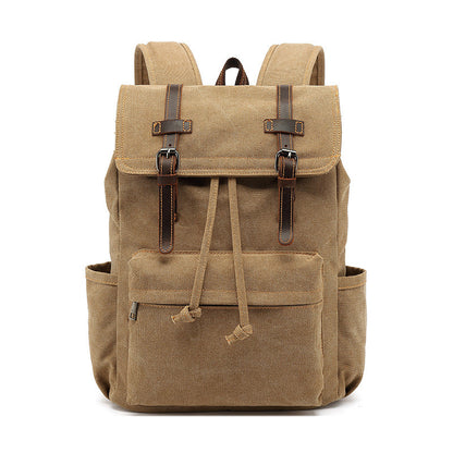 Vintage Canvas Rucksack Backpack