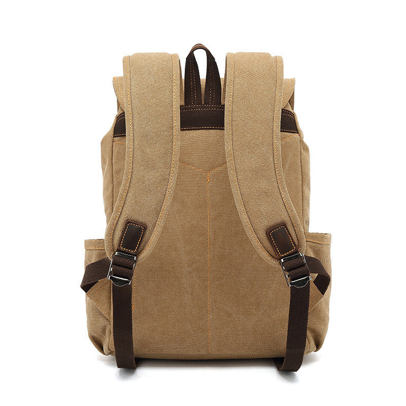Vintage Canvas Rucksack Backpack