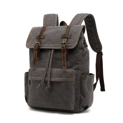 Vintage Canvas Rucksack Backpack